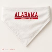 Alabama Cheerleading USA-Made Doggie Bandana thumb 0