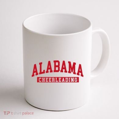 Alabama Cheerleading Coffee Mug back