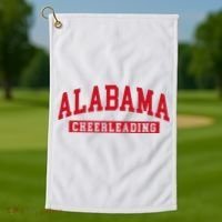 Alabama Cheerleading Golf Towel thumb 1
