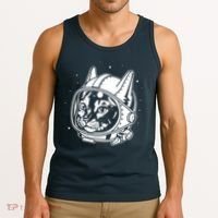 Astro Cat Tank Top thumb 3