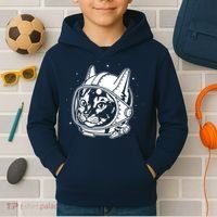 Astro Cat Kids Hoodie thumb 2