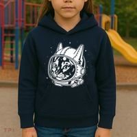 Astro Cat Kids Hoodie thumb 3