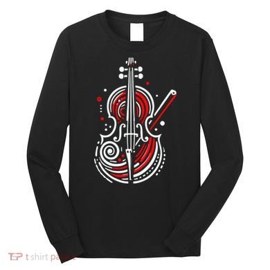 Artistic Cello Long Sleeve Shirt