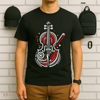 Artistic Cello T-Shirt thumb 6