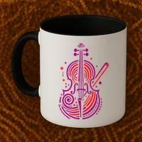 Artistic Cello Coffee Mug thumb 2