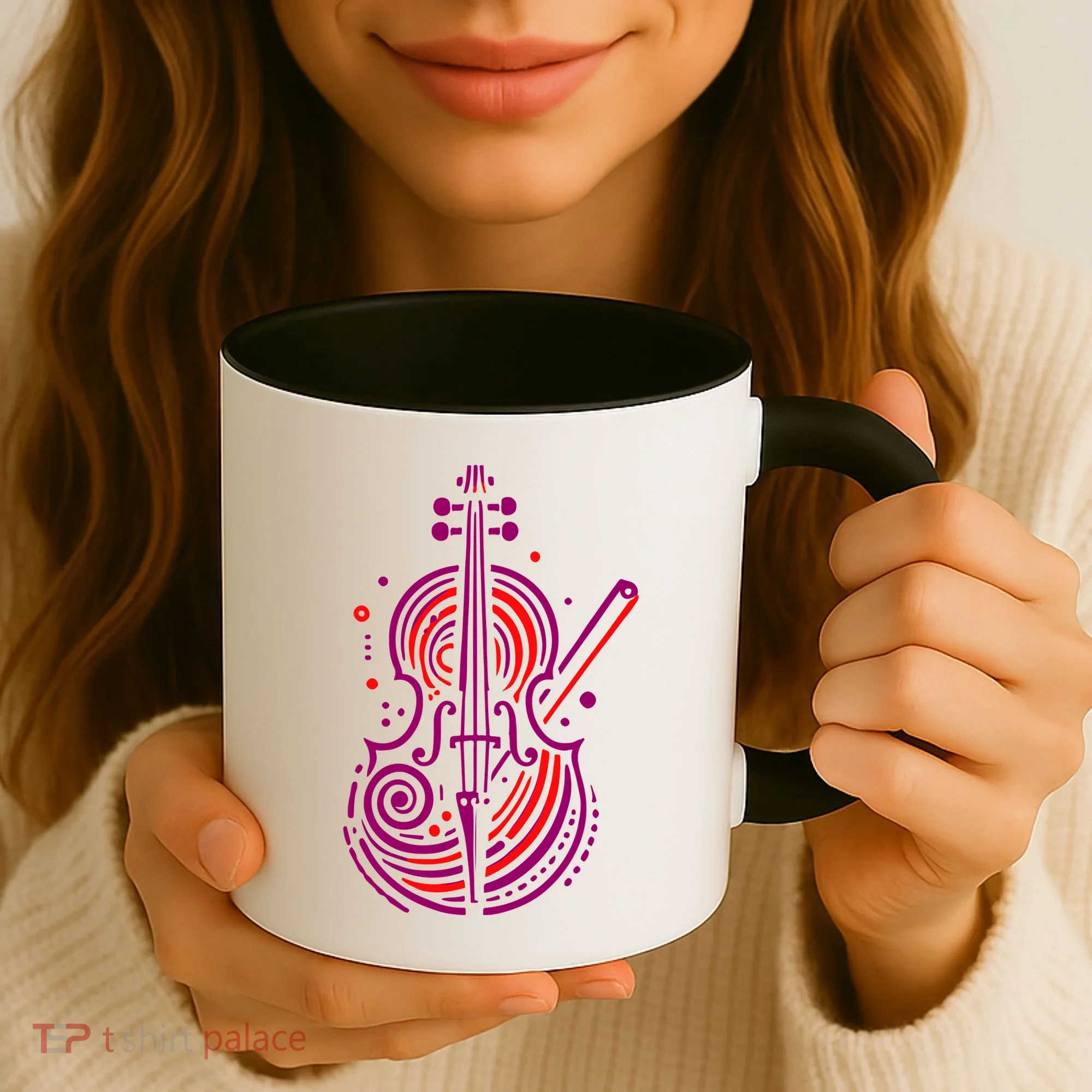 Artistic Cello Coffee Mug