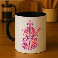 Artistic Cello Coffee Mug thumb 4