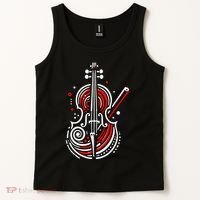 Artistic Cello Tank Top thumb 2