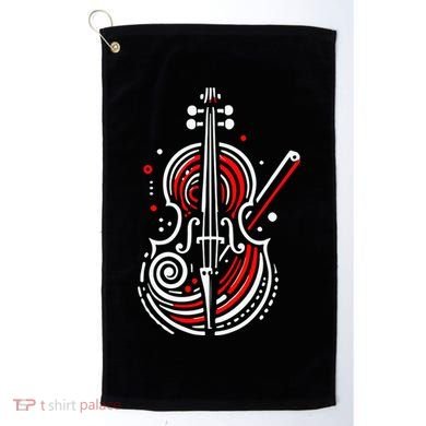 Artistic Cello Golf Towel