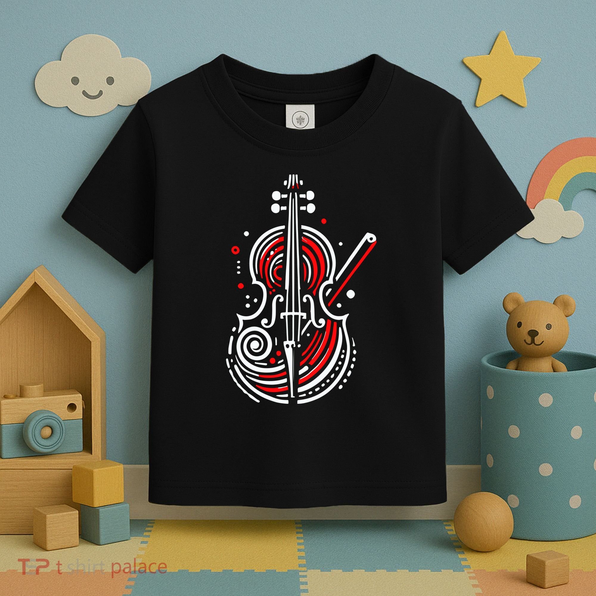 Artistic Cello Toddler T-Shirt
