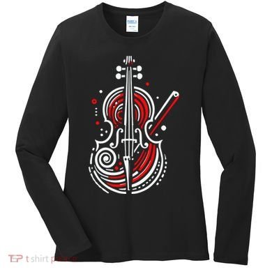 Artistic Cello Women's Long Sleeve Shirt