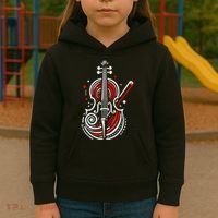 Artistic Cello Kids Hoodie thumb 3