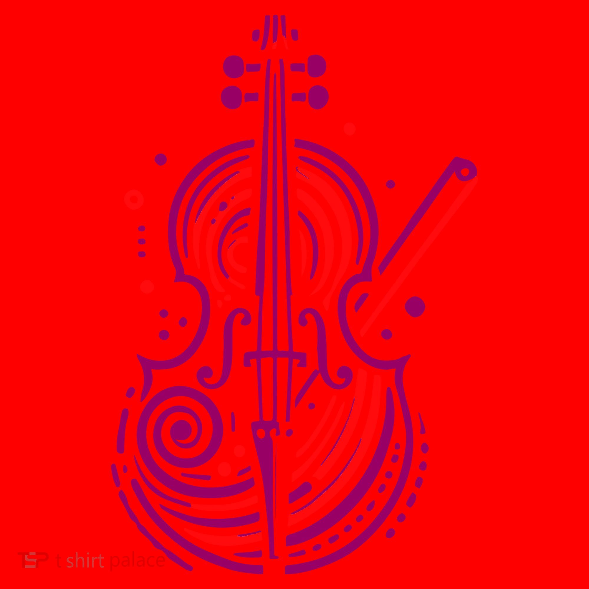 Artistic Cello Santa Hat