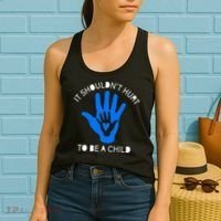 April Child Abuse Prevention Month Stand Up For Children Women's Tank Top thumb 2