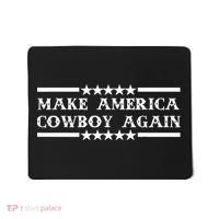 America Cowboy Again Western Rodeo Mousepad thumb 0
