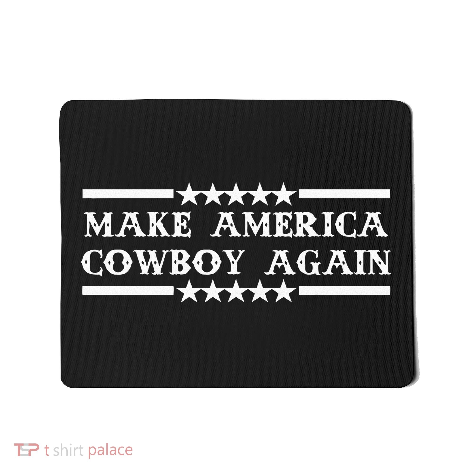 America Cowboy Again Western Rodeo Mousepad