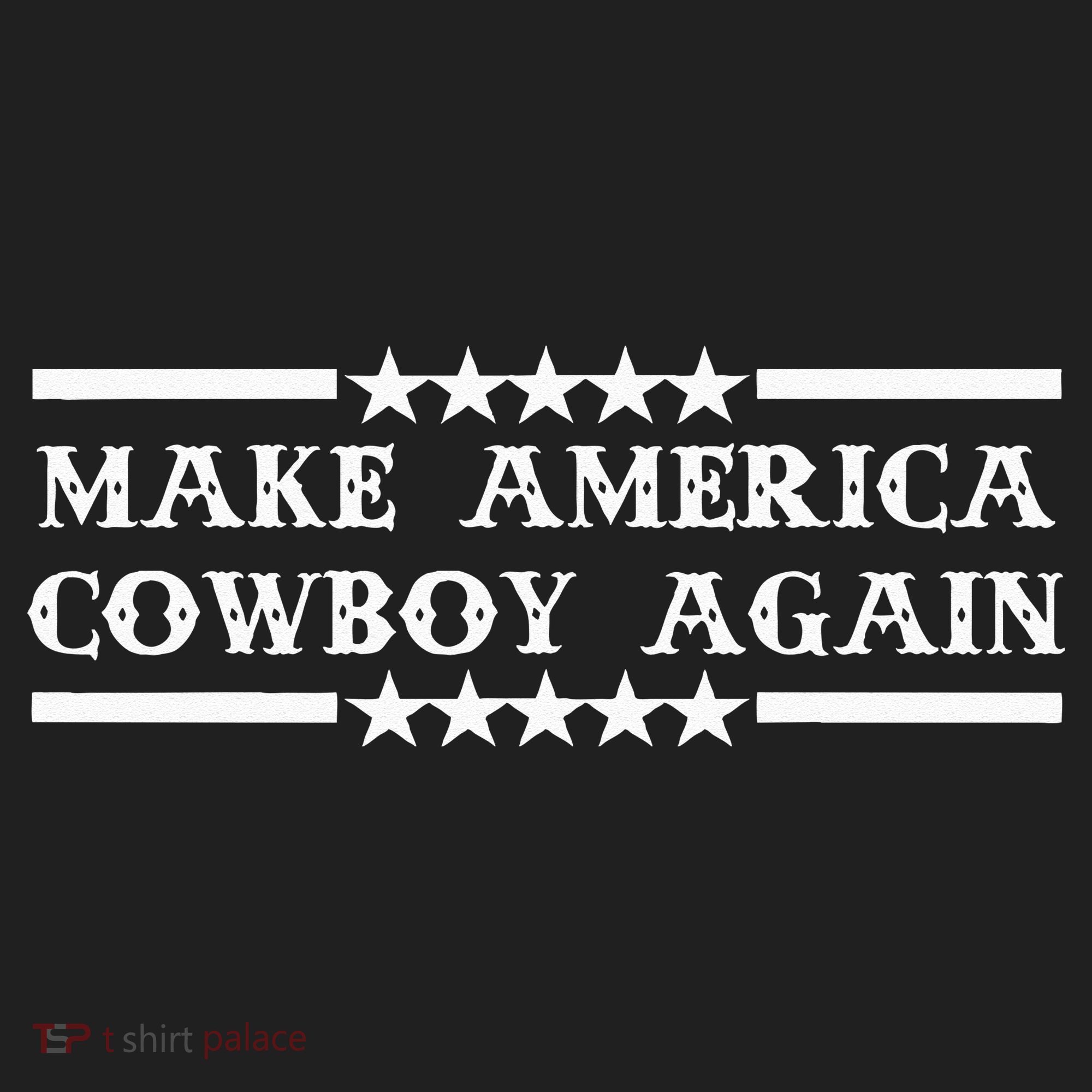 America Cowboy Again Western Rodeo Golf Towel