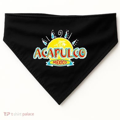 Acapulco USA-Made Doggie Bandana
