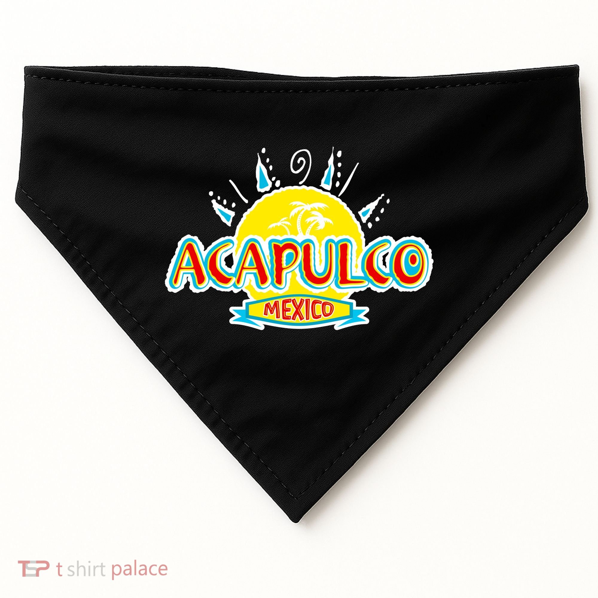 Acapulco USA-Made Doggie Bandana