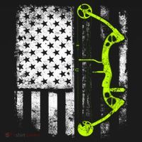Archery Compound Bow Usa Flag Gift Pajama Set thumb 2