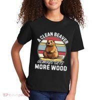 A Clean Beaver Always Gets More Wood Kids T-Shirt thumb 2