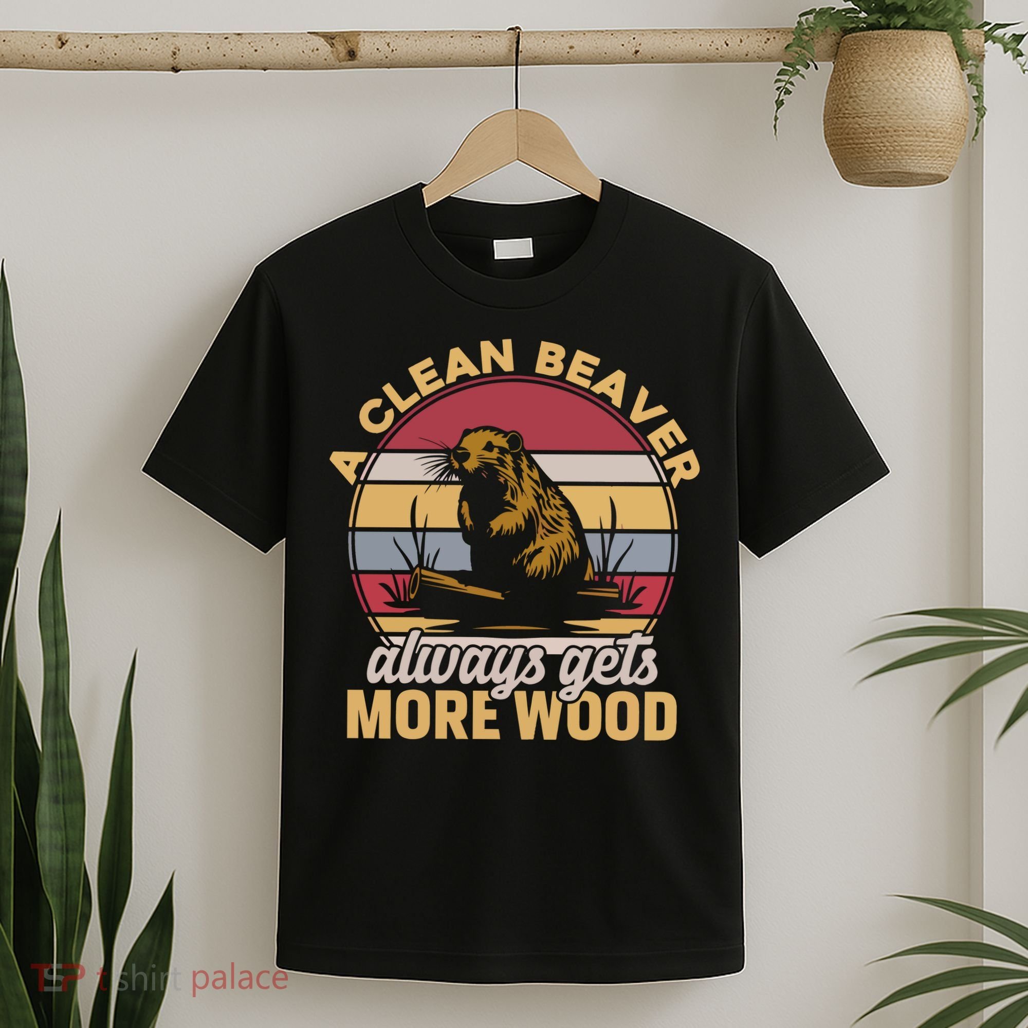 A Clean Beaver Always Gets More Wood Vintage T-Shirt