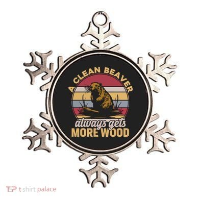 A Clean Beaver Always Gets More Wood Vintage Ornament
