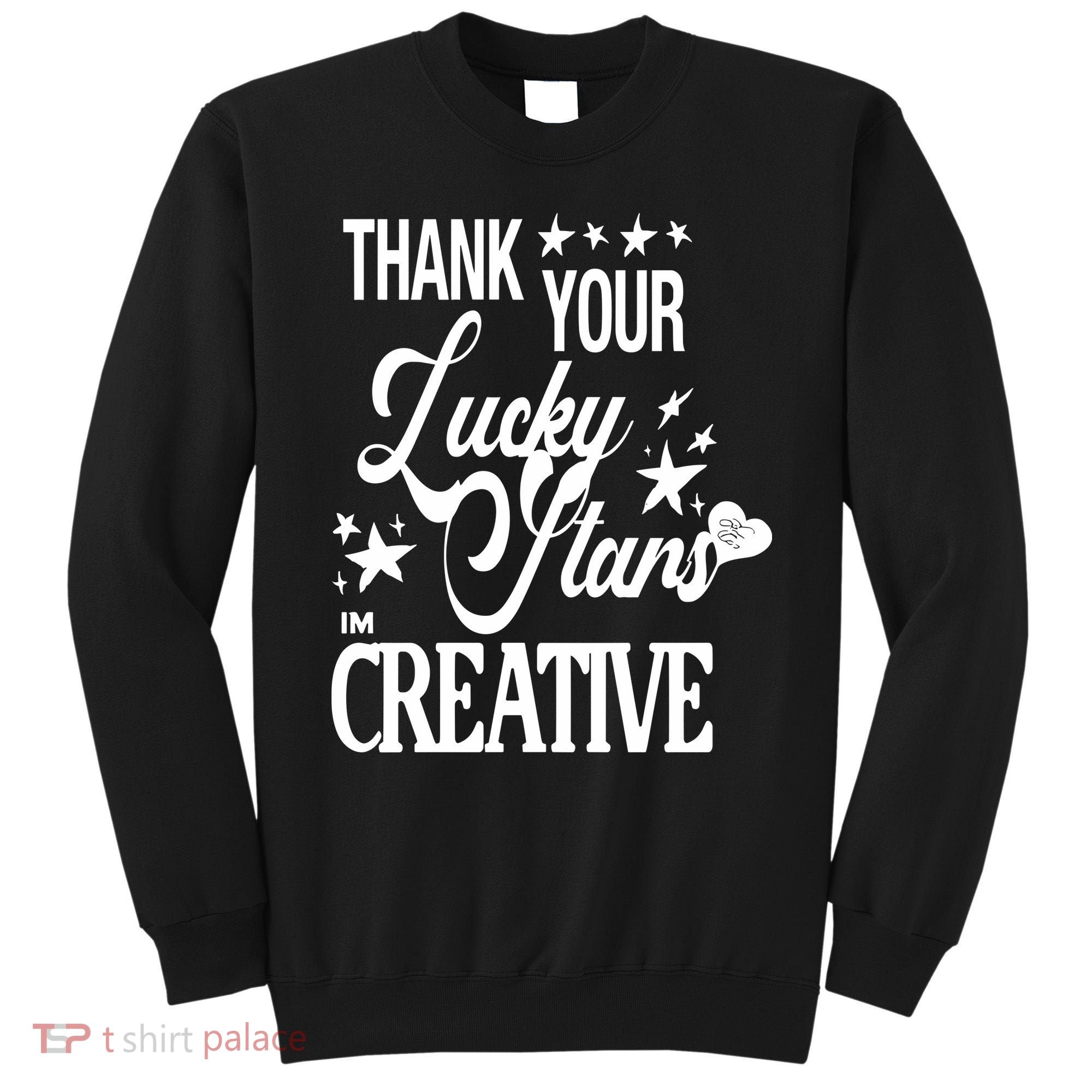 Alessia Cara Black Dead Man Thank You Lucky Stars Im Creative Sweatshirt