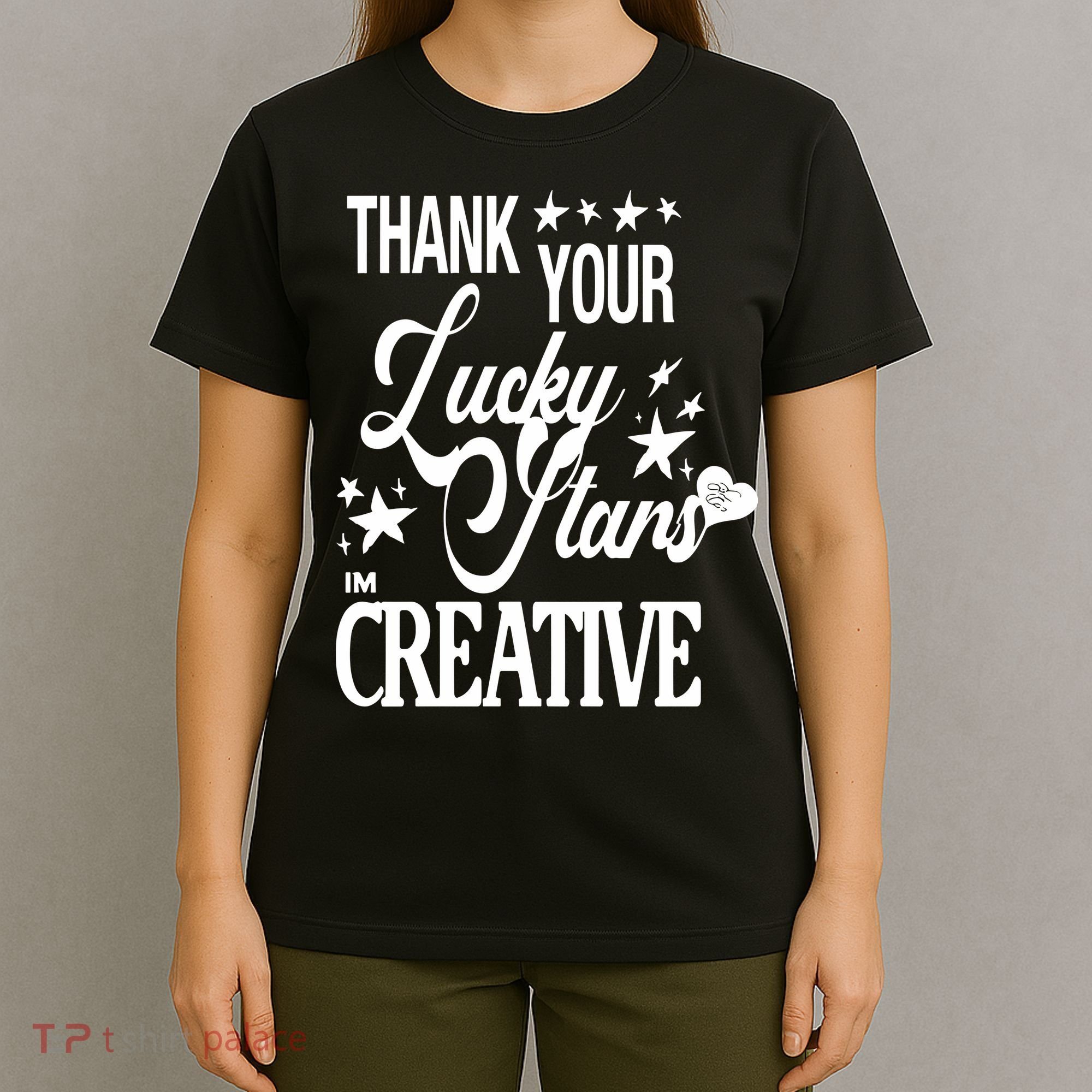Alessia Cara Black Dead Man Thank You Lucky Stars Im Creative T-Shirt