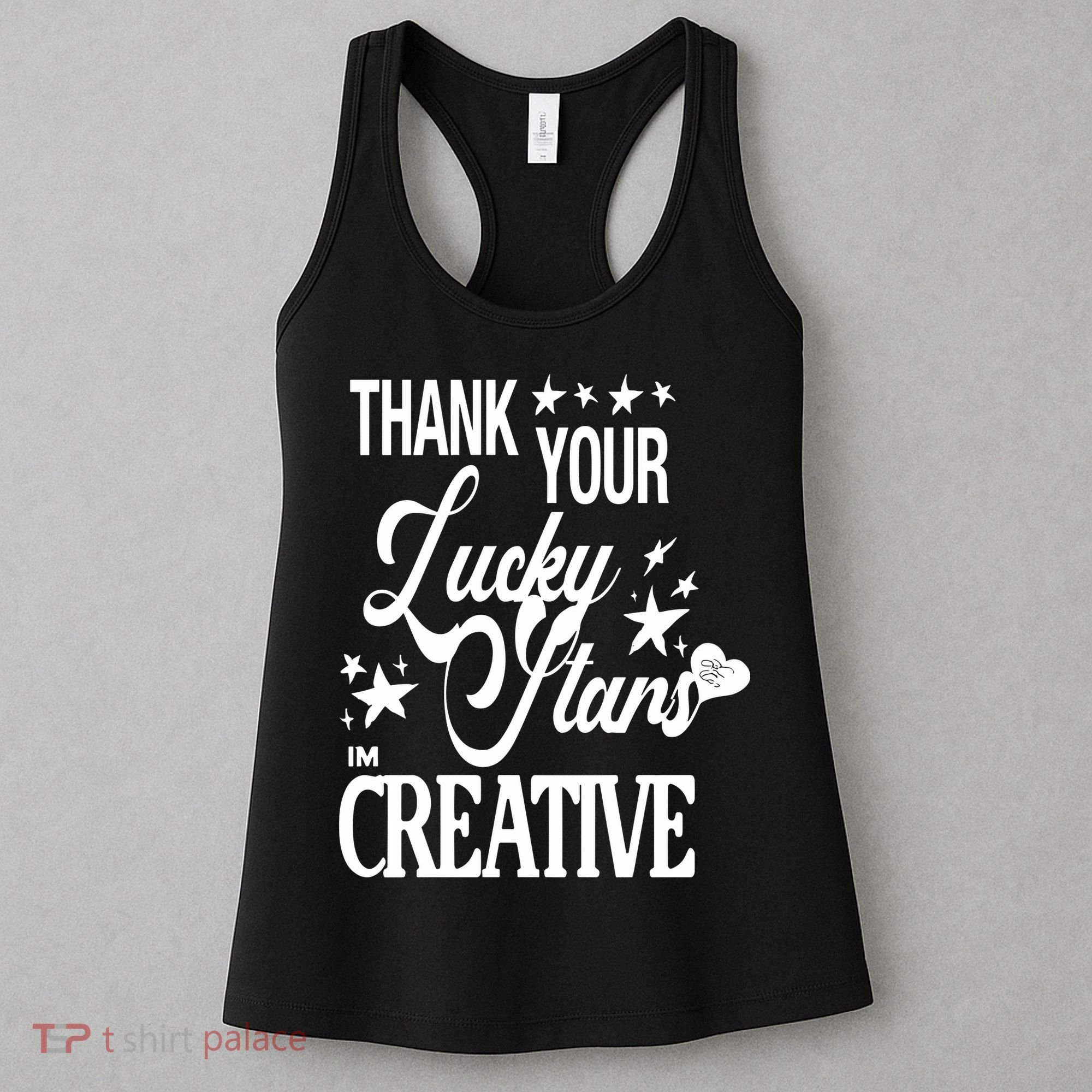 Alessia Cara Black Dead Man Thank You Lucky Stars Im Creative Women's Tank Top