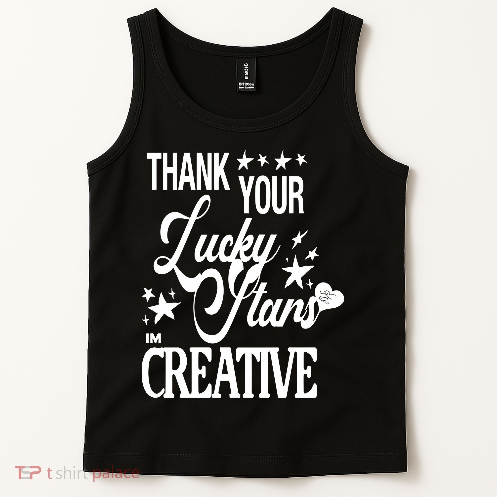 Alessia Cara Black Dead Man Thank You Lucky Stars Im Creative Tank Top