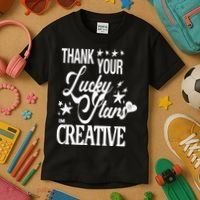 Alessia Cara Black Dead Man Thank You Lucky Stars Im Creative Kids T-Shirt thumb 3