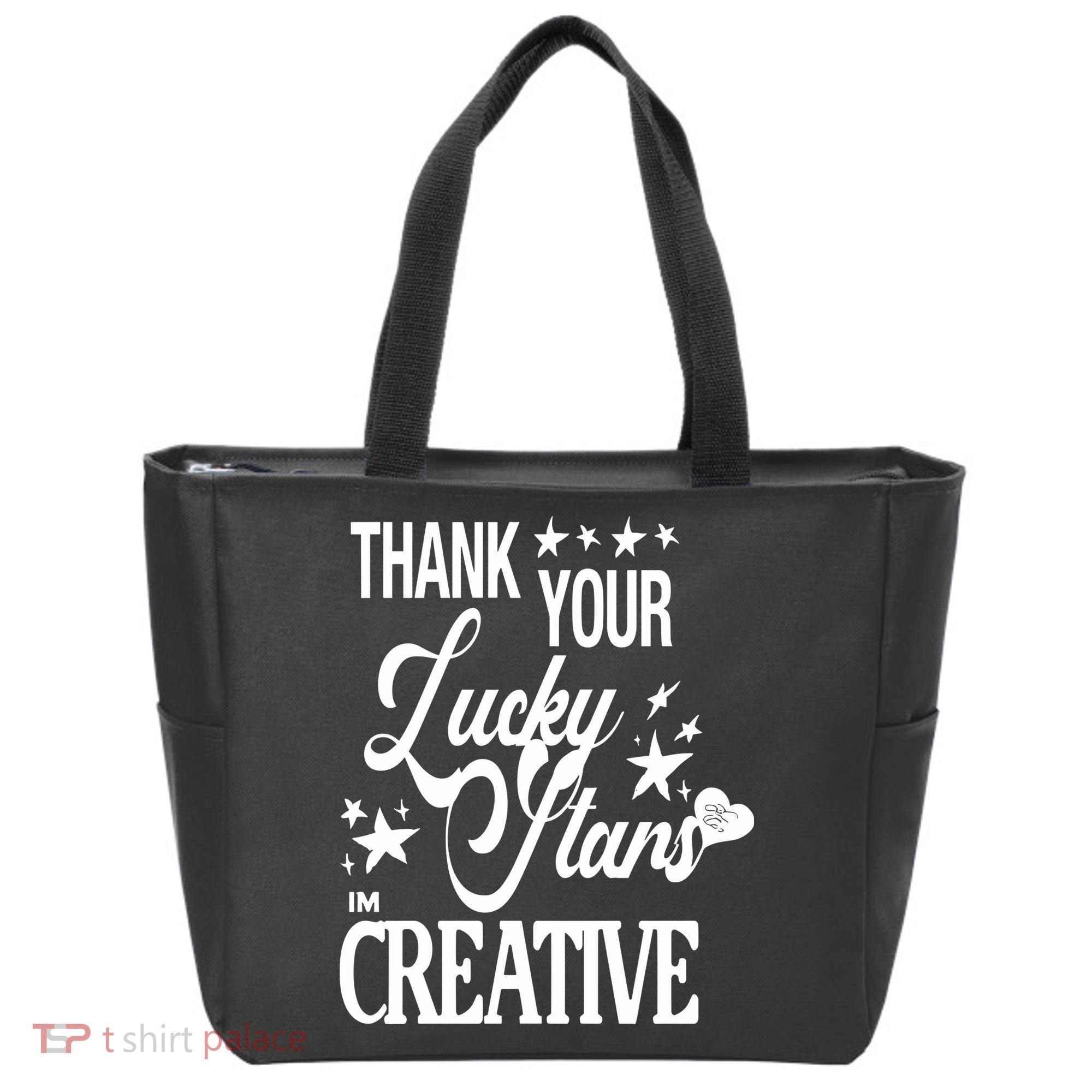 Alessia Cara Black Dead Man Thank You Lucky Stars Im Creative Tote Bag