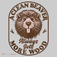 A Clean Beaver Always Gets More Wood Graphic Funny Raunchy Kids Tie-Dye T-Shirt thumb 3