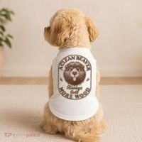 A Clean Beaver Always Gets More Wood Graphic Funny Raunchy Doggie Tank thumb 2