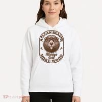 A Clean Beaver Always Gets More Wood Graphic Funny Raunchy Hoodie thumb 5