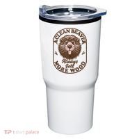 A Clean Beaver Always Gets More Wood Graphic Funny Raunchy Tumbler thumb 0