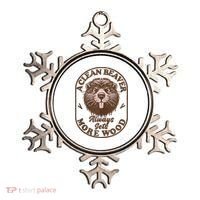 A Clean Beaver Always Gets More Wood Graphic Funny Raunchy Ornament thumb 0