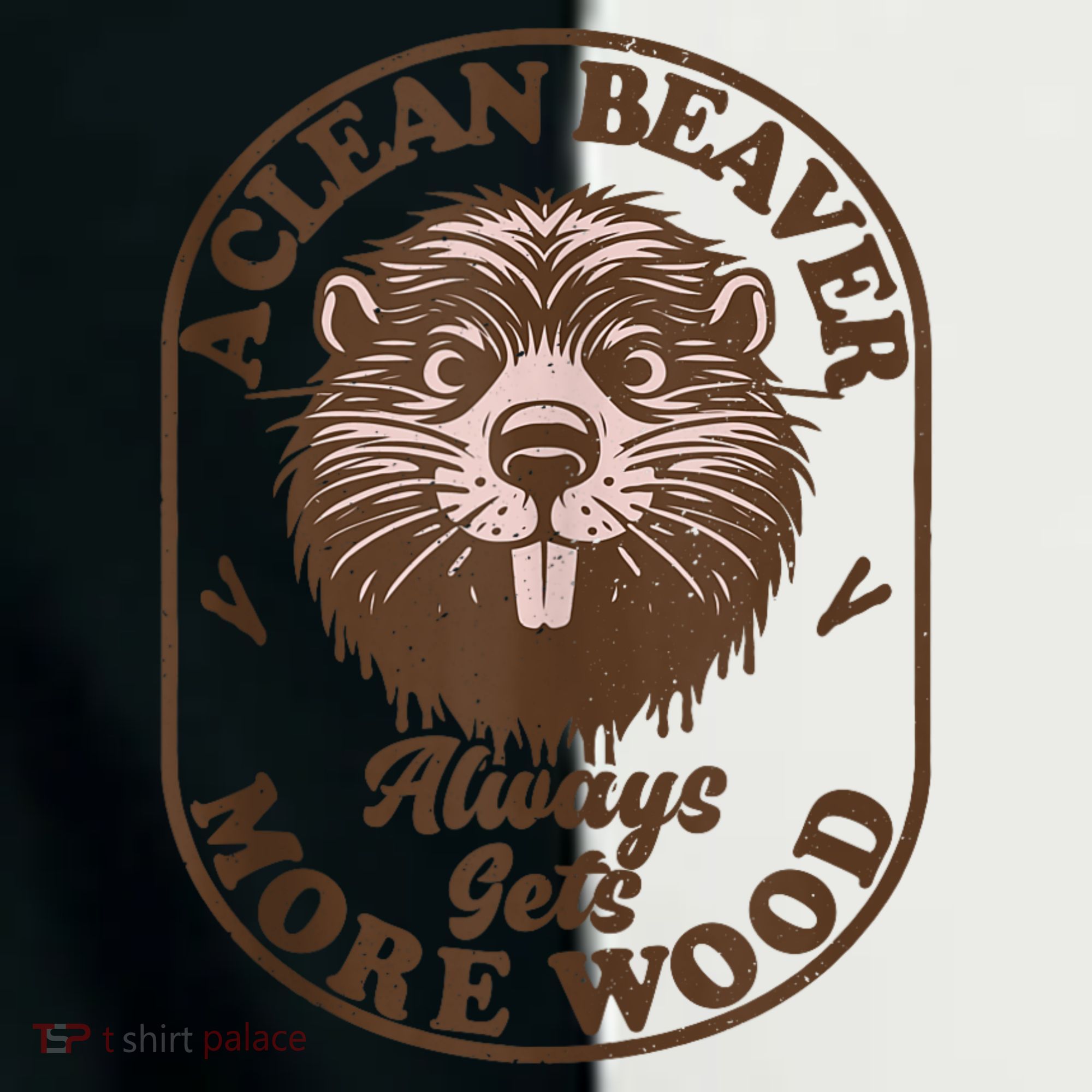 A Clean Beaver Always Gets More Wood Graphic Funny Raunchy Infant Baby Jersey Bodysuit