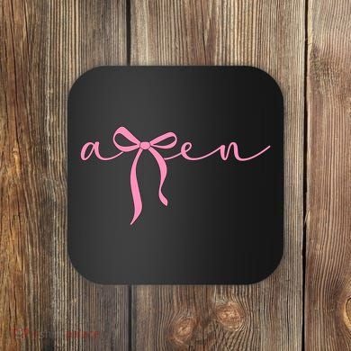 Amen Coquette Bow Coaster