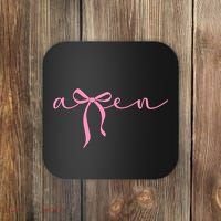 Amen Coquette Bow Coaster thumb 0