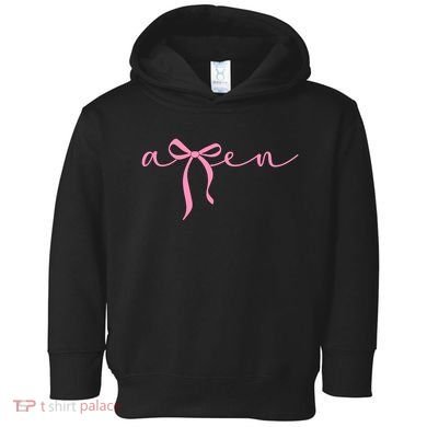Amen Coquette Bow Toddler Hoodie