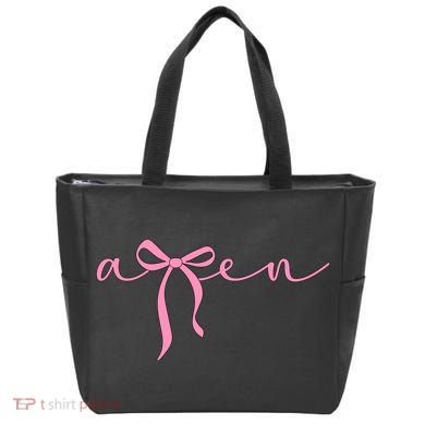 Amen Coquette Bow Tote Bag