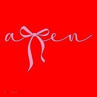 Amen Coquette Bow Santa Hat thumb 1