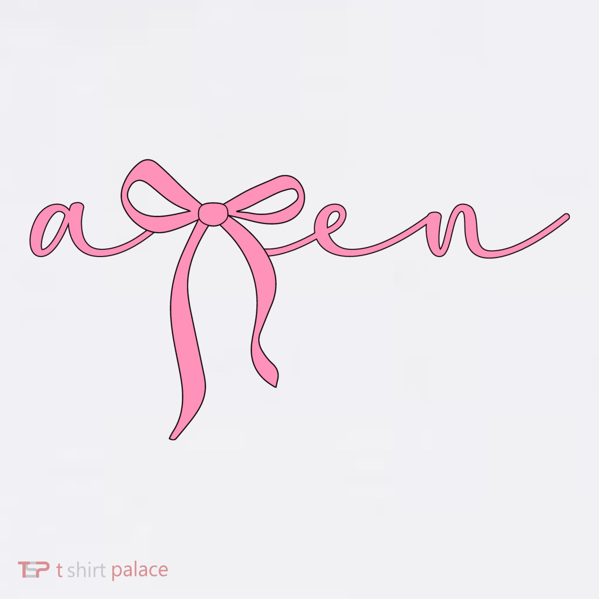 Amen Coquette Bow Button
