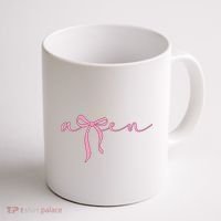 Amen Coquette Bow Coffee Mug thumb 1