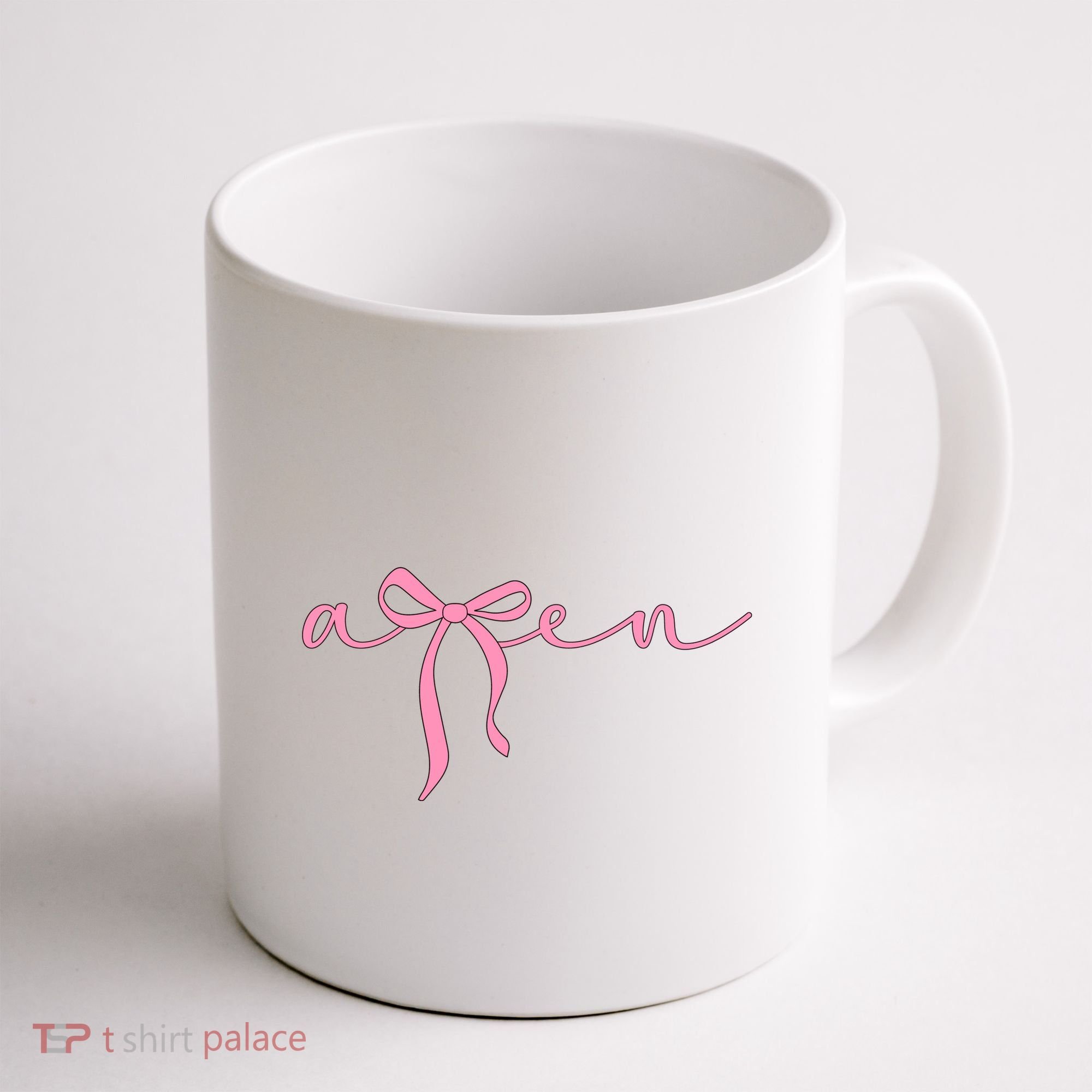 Amen Coquette Bow Coffee Mug