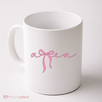 Amen Coquette Bow Coffee Mug