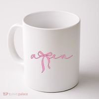 Amen Coquette Bow Coffee Mug thumb 0