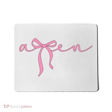 Amen Coquette Bow Mousepad
